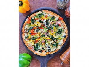 Ciclo Cafe: 6 Months Supply of Weekly Pizza (Veg)