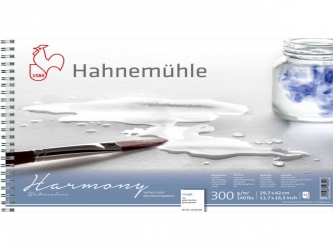 Harmony Watercolour Block – Rough – 300 GSM – 12 Sheets / Block - A4