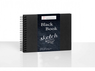 Black Book – 250 GSM – 30 Sheets / Spiral - A5
