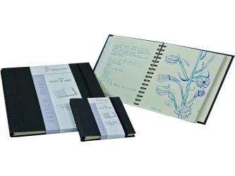 Sketch & Diary - (Ruled / Plain Pages) - 120 GSM – 60 Sheets / Spiral - A4