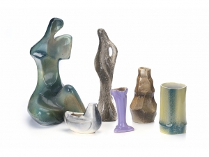 A Group of Mid-20th Century Art Pottery