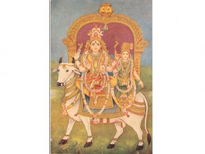 Shiva & Parvati on Nandi